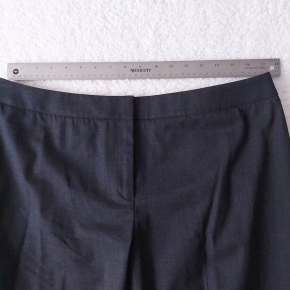 Lafayette 148 Barrow Wool Blend Gray Dress Pants Women's Sz 14 - Picture 7 of 13